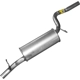 Purchase Top-Quality WALKER USA - 54599 - Stainless Steel Muffler And Pipe Assembly pa7