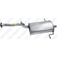 Purchase Top-Quality WALKER USA - 54820 - Stainless Steel Muffler And Pipe Assembly pa2