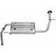 Purchase Top-Quality WALKER USA - 55001 - Stainless Steel Muffler And Pipe Assembly pa1