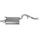 Purchase Top-Quality Stainless Steel Muffler And Pipe Assembly - WALKER USA - 55153 pa1