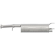 Purchase Top-Quality WALKER USA - 55977 - Stainless Steel Oval Exhaust Muffler Assembly pa1