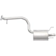 Purchase Top-Quality WALKER USA - 55984 - Stainless Steel Driver Side Oval Exhaust Muffler Assembly pa1