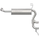 Purchase Top-Quality WALKER USA - 74042 - Stainless Steel Round Exhaust Muffler Assembly pa1