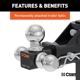 Purchase Top-Quality Multi Ball Mount by CURT MANUFACTURING - 45799 pa9