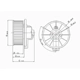 Purchase Top-Quality GLOBAL PARTS DISTRIBUTORS - 2311505 - New Blower Motor With Wheel pa1