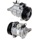 Purchase Top-Quality New Compressor And Clutch by GLOBAL PARTS DISTRIBUTORS - 6513188 pa1