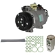 Purchase Top-Quality New Compressor With Kit by GLOBAL PARTS DISTRIBUTORS - 9648411 pa4