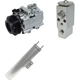 Purchase Top-Quality New Compressor With Kit by UAC - CK2141 pa3
