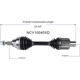 Purchase Top-Quality GSP NORTH AMERICA - NCV10040XD - CV Axle Shaft Assembly - Front Left pa5