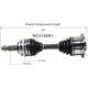 Purchase Top-Quality GSP NORTH AMERICA - NCV10061 - CV Axle Assembly pa2