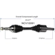 Purchase Top-Quality GSP NORTH AMERICA - NCV10091 - CV Axle Assembly pa6
