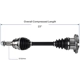 Purchase Top-Quality GSP NORTH AMERICA - NCV10143XD - CV Axle Assembly - Front pa6