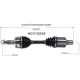 Purchase Top-Quality GSP NORTH AMERICA - NCV10239 - CV Axle Assembly - Front pa5