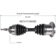 Purchase Top-Quality GSP NORTH AMERICA - NCV11140XD - CV Axle Assembly - Front pa3