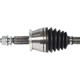 Purchase Top-Quality GSP NORTH AMERICA - NCV12171 - CV Axle Assembly - Front pa4