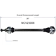 Purchase Top-Quality GSP NORTH AMERICA - NCV23008 - CV Axle Assembly - Rear pa6
