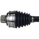 Purchase Top-Quality GSP NORTH AMERICA - NCV23023 - CV Axle Assembly - Front pa1