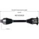 Purchase Top-Quality GSP NORTH AMERICA - NCV23023 - CV Axle Assembly - Front pa4