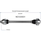 Purchase Top-Quality GSP NORTH AMERICA - NCV23031 - CV Axle Assembly - Rear pa5