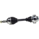 Purchase Top-Quality GSP NORTH AMERICA - NCV23908 - CV Axle Assembly - Front pa2