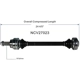 Purchase Top-Quality GSP NORTH AMERICA - NCV27023 - CV Axle Assembly - Rear pa6