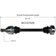 Purchase Top-Quality GSP NORTH AMERICA - NCV27029 - CV Axle Assembly - Rear pa3