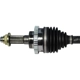 Purchase Top-Quality GSP NORTH AMERICA - NCV47534 - Rear Driver Side CV Axle Assembly pa3