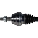 Purchase Top-Quality GSP NORTH AMERICA - NCV48026 - Rear Passenger Side CV Axle Assembly pa2