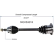 Purchase Top-Quality GSP NORTH AMERICA - NCV53010 - CV Axle Assembly - Rear pa5