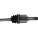 Purchase Top-Quality GSP NORTH AMERICA - NCV66000 - CV Axle Assembly - Front pa1