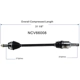 Purchase Top-Quality GSP NORTH AMERICA - NCV66008 - CV Axle Assembly pa5