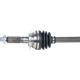 Purchase Top-Quality GSP NORTH AMERICA - NCV66021 - CV Axle Assembly - Rear pa1