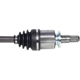 Purchase Top-Quality GSP NORTH AMERICA - NCV66021 - CV Axle Assembly - Rear pa5