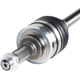 Purchase Top-Quality GSP NORTH AMERICA - NCV66037XD - CV Axle Assembly - Front pa4