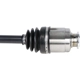 Purchase Top-Quality GSP NORTH AMERICA - NCV66037XD - CV Axle Assembly - Front pa5