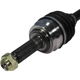 Purchase Top-Quality GSP NORTH AMERICA - NCV66511 - Front Passenger Side CV Axle Assembly pa3