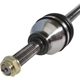 Purchase Top-Quality GSP NORTH AMERICA - NCV66904 - Rear Driver Side CV Axle Assembly pa2