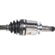Purchase Top-Quality GSP NORTH AMERICA - NCV66925 - Rear CV Axle Assembly pa3