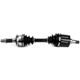 Purchase Top-Quality GSP NORTH AMERICA - NCV69142 - CV Axle Assembly - Front pa1