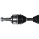 Purchase Top-Quality GSP NORTH AMERICA - NCV69164XD - CV Axle Assembly - Front pa2