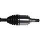 Purchase Top-Quality GSP NORTH AMERICA - NCV69164XD - CV Axle Assembly - Front pa6