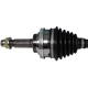 Purchase Top-Quality GSP NORTH AMERICA - NCV69172 - CV Axle Assembly - Rear pa3