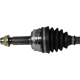 Purchase Top-Quality GSP NORTH AMERICA - NCV69174 - Rear Driver and Passenger Side CV Axle Assembly pa5