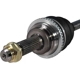 Purchase Top-Quality GSP NORTH AMERICA - NCV69185 - CV Axle Assembly - Rear pa5