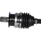 Purchase Top-Quality GSP NORTH AMERICA - NCV73052 - CV Axle Assembly - Rear pa4