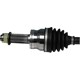 Purchase Top-Quality GSP NORTH AMERICA - NCV75037 - CV Axle Assembly - Rear pa3