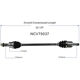 Purchase Top-Quality GSP NORTH AMERICA - NCV75037 - CV Axle Assembly - Rear pa6