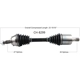 Purchase Top-Quality TRAKMOTIVE - CH8299 - CV Axle Shaft pa3