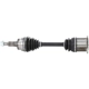 Purchase Top-Quality TRAKMOTIVE - GM8283 - New CV Shaft pa8