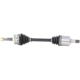 Purchase Top-Quality TRAKMOTIVE - NI8075 - CV Axle Shaft pa4